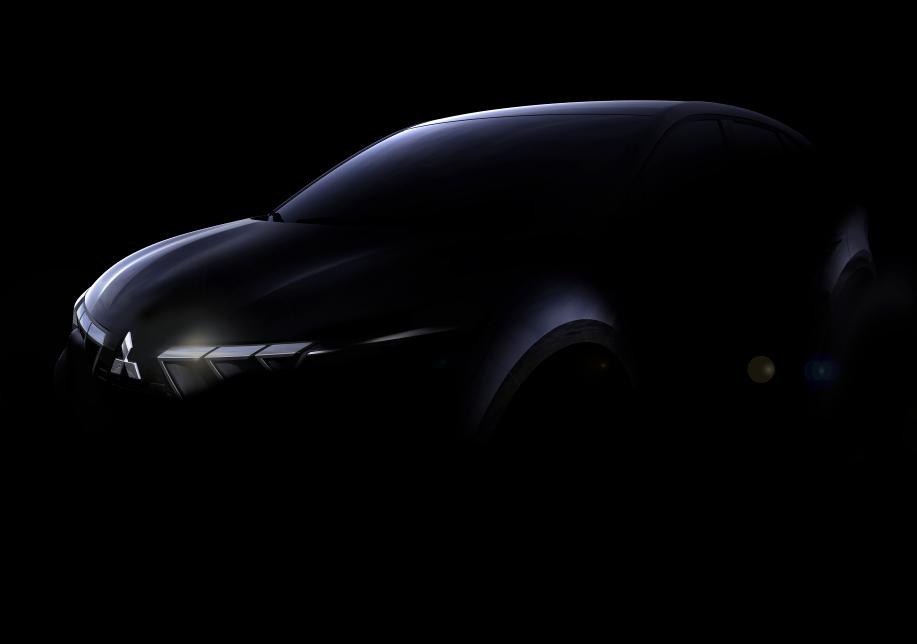 Teaser afbeelding van de nieuwe Mitsubishi ASX